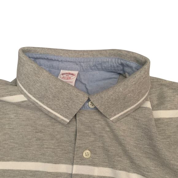 Brooks Brothers 1818 Men's Size 2XL Original Fit Striped Performance Polo Shirt - Picture 10 of 16